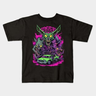 Ratfink Wolf Jaku Kids T-Shirt